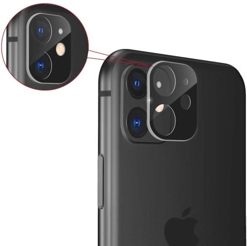 Générique Vshop® Pour iPhone 11 Camera Lens Protecteur D'Écran Film De Protection Ecran - Noir