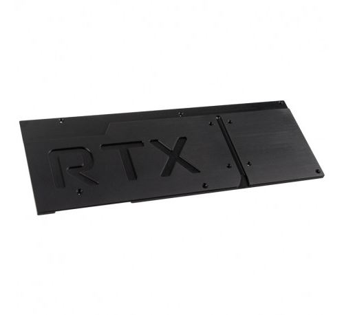 aqua computer aqua computer backplate für kryographics next rtx 2080, passiv noir