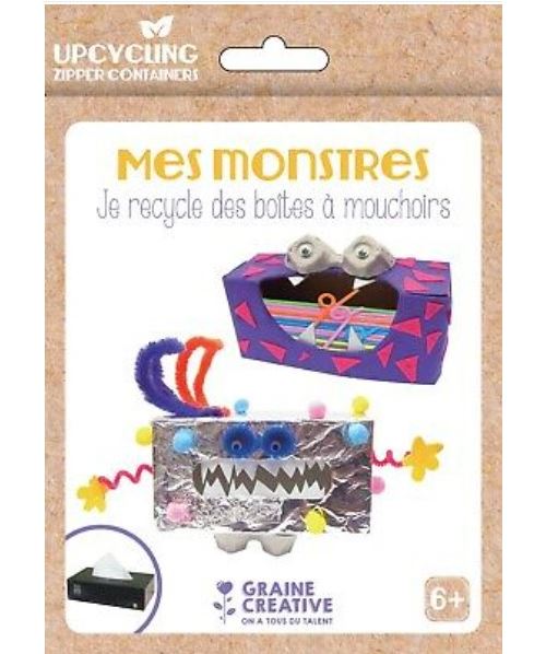 Kit Upcycling boite de mouchoirs