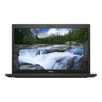Dell Latitude 7490 - Intel Core i7 8650U / 1.9 GHz - vPro - Win 10 Pro 64 bits - UHD Graphics 620 - 16 Go RAM - 512 Go SSD - 14" IPS 1920 x 1080 (Full HD) - Wi-Fi 5 - noir - BTP - 1