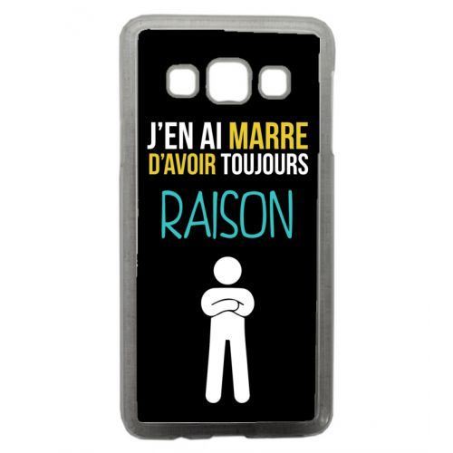 Coque transparente galaxy a7 j en ai marre d avoir toujours raison 2