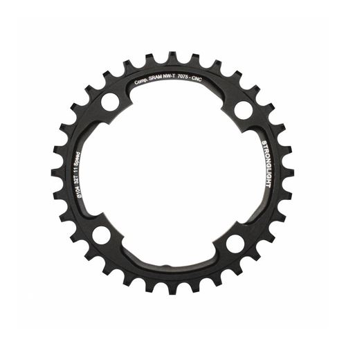 Plateau vtt 4bra mono 32dts d.104 noir alu 7075 stronglight x01 11v. - epaisseur 5mm
