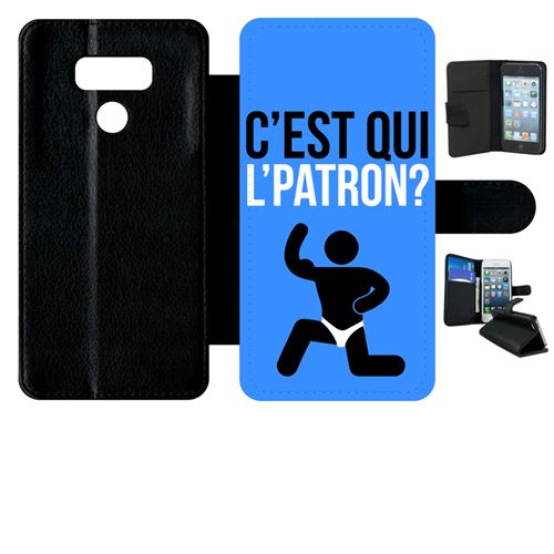 Etui à rabat lg g6 c est qui l patron 12