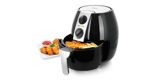Emerio af-116073 airfryer, smart fryer, friteuse sans huile, 4,5 l, 1500 w, noir