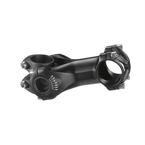Potence reglable ahead set 1''1/8 l80 ergotec swell r eco alu noir -20/+40° (cintre 31.8)
