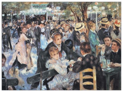 RENOIR - Au Mulin de la Galette (Panneaux MDF 40x30 cm)