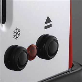Russell Hobbs Colours Plus 23330-56 - Grille-pain - 2 tranche - 2 Emplacements - rouge flamme