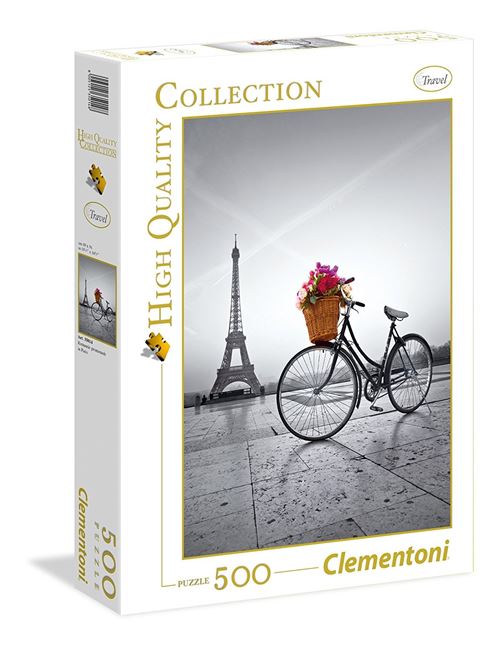 Puzzle 500 Pièces : Paris, France, Clementoni
