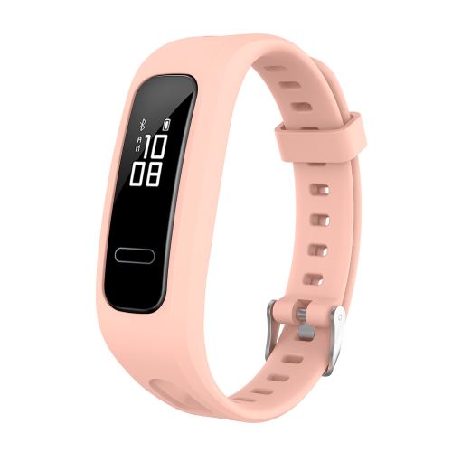 Bracelet en silicone Smartwatch pour HONOR BAND 4 Running/HUAWEI 3E/AW70 - Rose clair