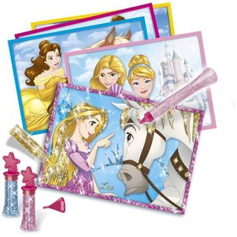 Kit créatif Lansay Glitterizz Mes Princesses Scintillantes