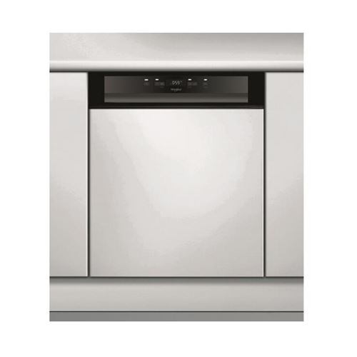 Whirlpool WBC 3C34 P B - Lave-vaisselle - intégrable - Niche - largeur : 60 cm - profondeur : 56 cm - hauteur : 82 cm - noir