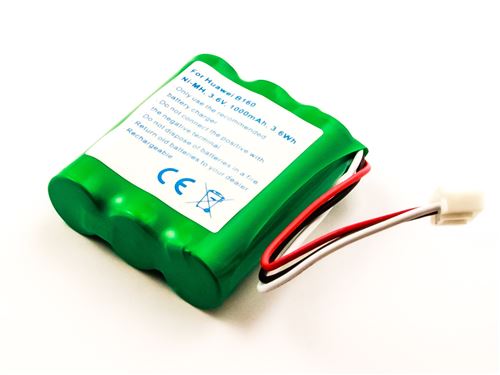 Batterie compatible Huawei B160 DIGI, NiMH, 3,6V, 1000mAh, 3,6Wh