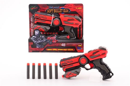 Tack Pro Shooter 2 avec 6 fléchettes 23 cm