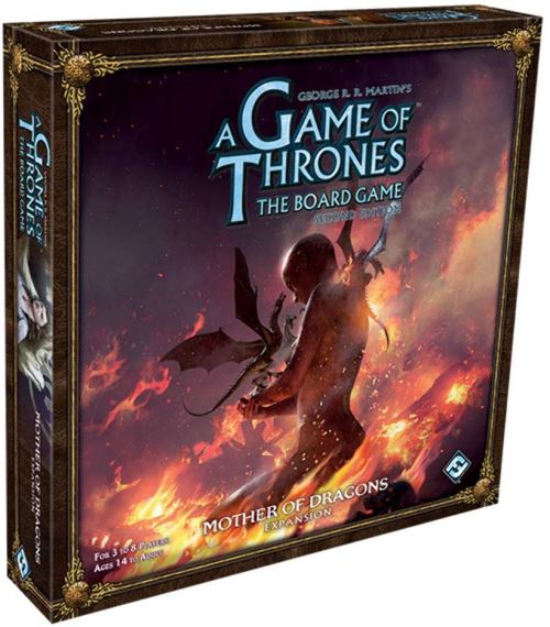 Fantasy Flight Games FFGVA103 Thrones The Board Game : Mother of Dragons Extension, Couleurs mélangées