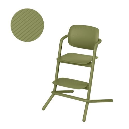 Chaise haute Lemo - Outback Green