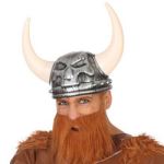 barbe rousse viking avec tresses - 01847