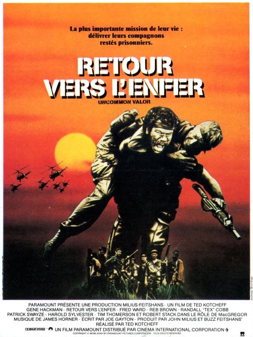 Retour Vers l'Enfer AFFICHE CINEMA ORIGINALE