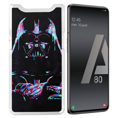 Coque pour Samsung Galaxy A80 / A90 -  Star Wars Dark Vador Néon