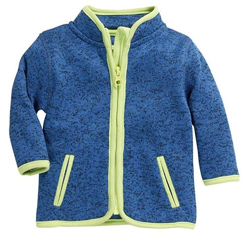 Schnizler veste pour enfants Knitted Fleecejunior bleu