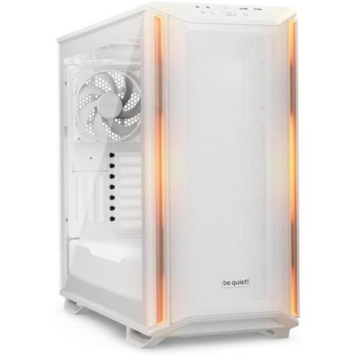 be quiet! Dark Base 701 Blanc Boîtier PC ARGB vitré, Mini ITX / Micro ATX / ATX / E-ATX / XL-ATX, 3 ventilateurs Silent Wings - Image 4