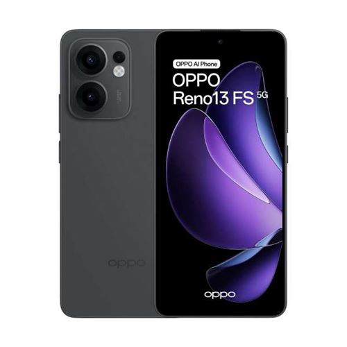 Smartphone Oppo Reno 13 gris 6.67 RAM 12 Go stockage 12 Go