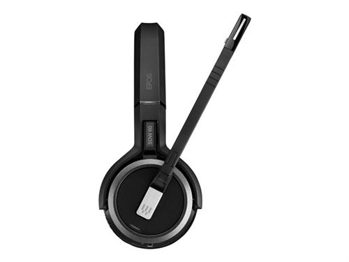 EPOS IMPACT SDW 60 HS - Micro-casque - sur-oreille - DECT - sans fil - Suppresseur de bruit actif