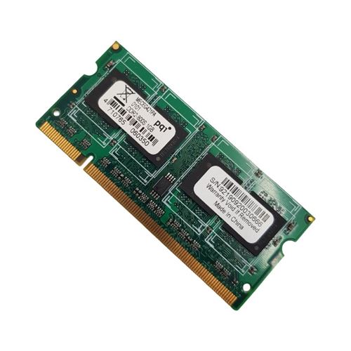 Barrette Mémoire 1Go Ram Ddr2 Pqi Meceg421Pa So-Dimm Pc2-6400S