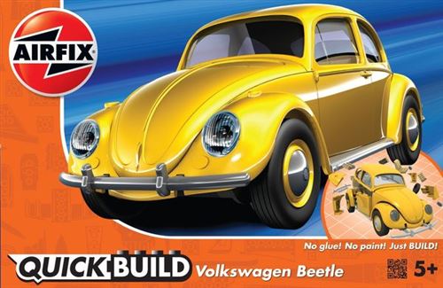 Quickbuild Vw Beetle - Yellow - Airfix