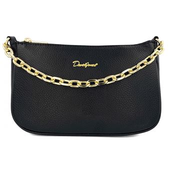 Sac à Main En Cuir Noir Dickens & Jones - Taille Moyenne, Occasion