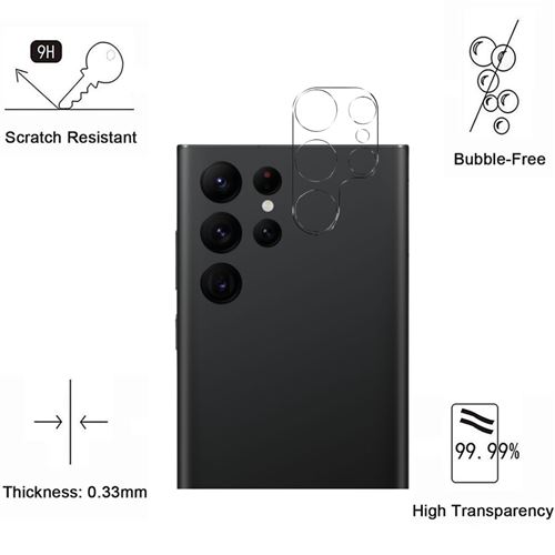 Avizar - Verre Trempé Galaxy S23 Ultra Incurvés - Protection écran tablette  - Rue du Commerce