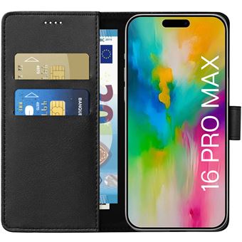 Coque Renforcée Odeydo NOIR pour iPhone 13 Pro Max avec Kickstand