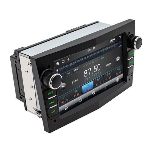 Autoradio 7 Pouces MP5 CarPlay Android Auto Bluetooth GPS WiFi Pour Opel Noir YONIS