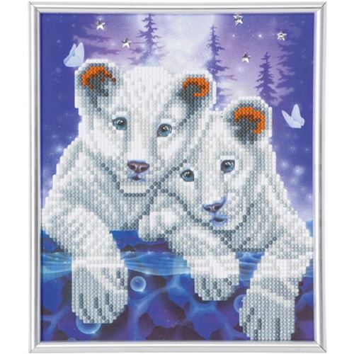 Crystal Art 63470121 - Jeunes tigres