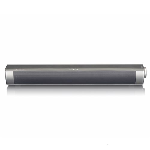 Mini soundbar - Bluetooth® - batterie rech. - SD in Ices ISB-020 Argent