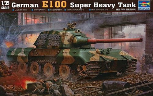 German Entwicklungsfahrzeug E 100 - 1:35E - Trumpeter