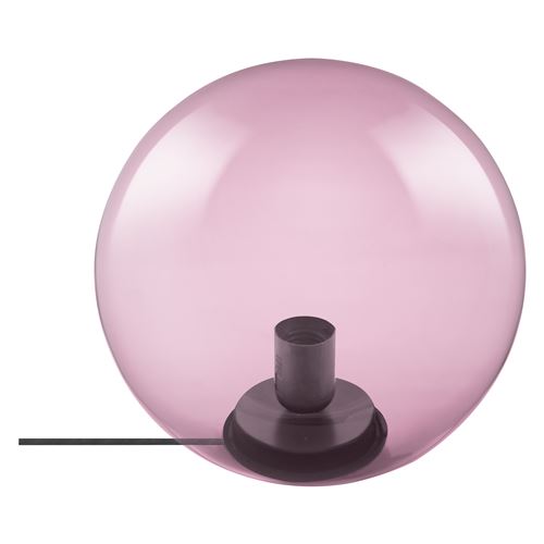 LEDVANCE Edition 1906 Bubble Table - Lampe de Table - Verre Rose - Culot E27}