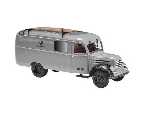 Robur Voiture à roulettes Garant K 30 Deutsche Post H0 Busch 51804