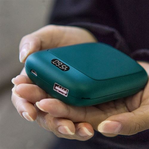Chauffe-mains rechargeables, chauffe-mains électrique usb portable chauffe- mains réutilisable chauffe-poche pour l'extérieur