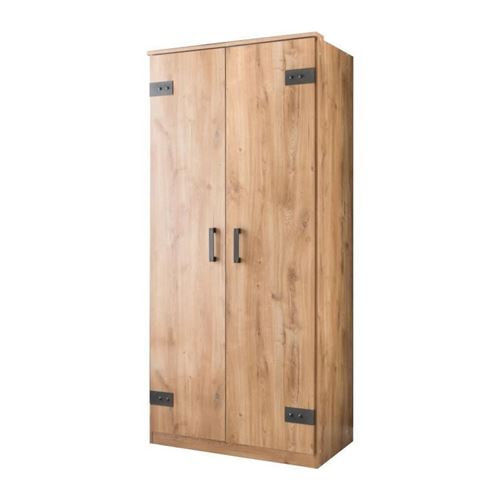 Wimex Kleiderschrank "Liverpool, Made in Germany" Industrial Look, 90x58x199cm, mit Innenausstattung