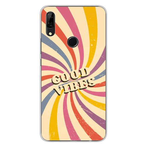 Coque en silicone imprimée compatible Huawei P Smart Z Good vibes