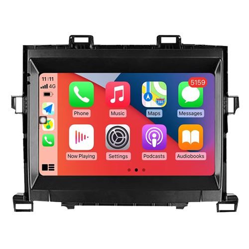Autoradio Multimédia RoverOne CarPlay Android Auto GPS pour Toyota Alphard 2008-2014