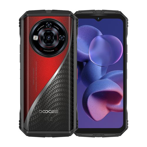 Smartphone DOOGEE S118 PRO 6.6 512Go Android 14 Telephone Portable dual sim 5G - rouge