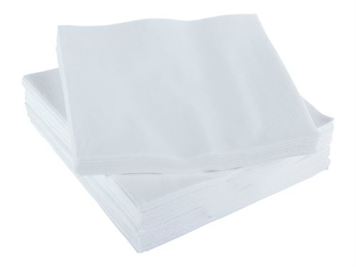 Tork Advanced Lunch - Serviette - Taille 33 x 33 cm - jetable - blanc (pack de 200)