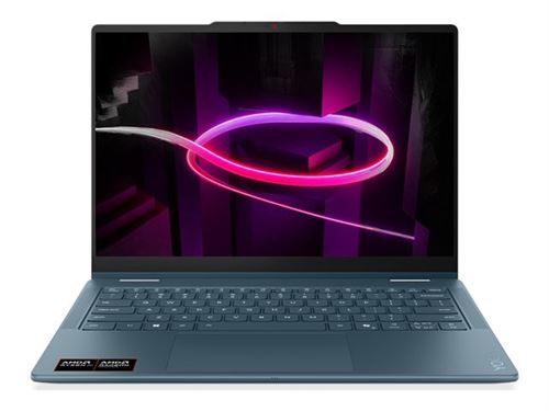 PC 2-en-1 Lenovo Yoga 7 14AGP11 14” OLED 60 Hz Ecran tactile AMD Ryzen™ AI 7 24 Go RAM 512 Go SSD Bleu