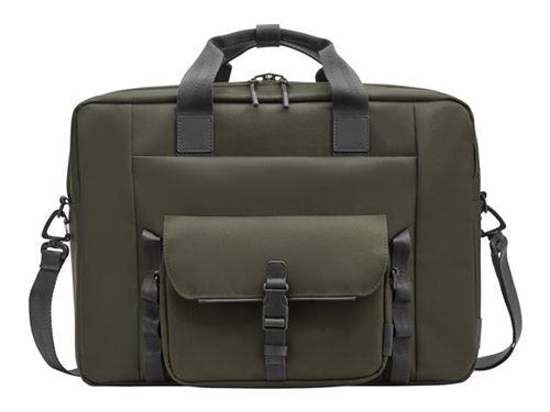 HP - Sacoche pour ordinateur portable - modulaire - 15.6 - gris, vert