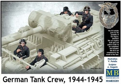 German Tank Crew 1944-1945 - 1:35e - Master Box Ltd.