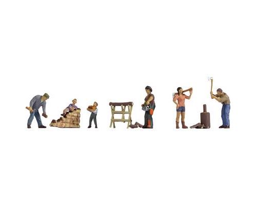 Les figurines H0 font du bois NOCH 0015616 1 set