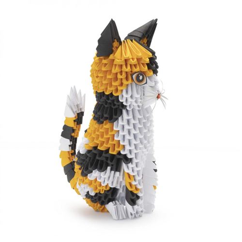 Hq-Invento Multicolore Origami 3D Chat - Image 2