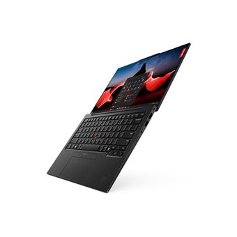 Lenovo ThinkPad X1 Carbon Gen 12 21KC - Conception de charnière à 180 degrés - Intel Core Ultra 7 - 155H / jusqu'à 4.8 GHz - Evo - Win 11 Pro - Intel Arc Graphics - 32 Go RAM - 512 Go SSD TCG Opal Encryption 2, NVMe, Performance - 14" IPS 1920 x 1200