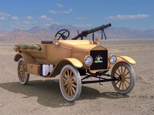 Model T 1917 Lcp,wwi Australian Army Car - 1:35e - Icm